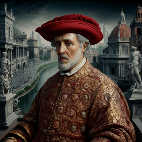 Renaissance Reverie: Portrait of a Venetian Nobleman