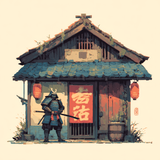 Art by LumenForge 5 – Samurai at Dusk