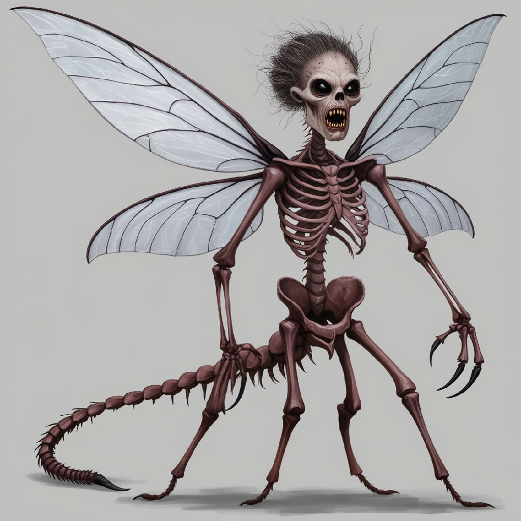 Grotesque Insect a grotesque, insect- with a skeletal, humanoid form.