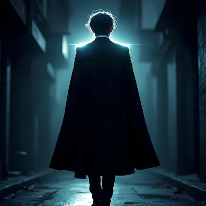 Shadowed Alley Silhouette Mystery