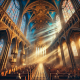 a4DALL·E 2024-12-04 19.50.00 - A surreal yet photorealistic view of a cathedral interior seen from above, focusing on intricate architectural details such as stained glass windows,_optimized