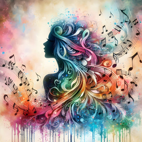 The Harmony of Colors and Music