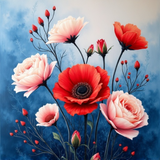 HiDream.org_vibrant-hand-painted-spring-flower-art-featuring-red-poppies-and-roses-on-blue-background (1)