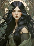 Art Nouveau Girl 12