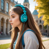 Street walk with music.