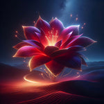 The Enchanting Desert Bloom: A Radiant Oasis of Color and Light