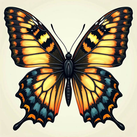 Nature-Inspired Butterfly Art