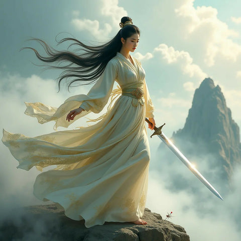 AI wuxia heroine dream