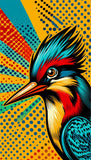 Vibrant Bird Pop