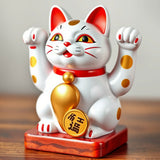Lucky Maneki Neko Fortune Cat AI Art Print