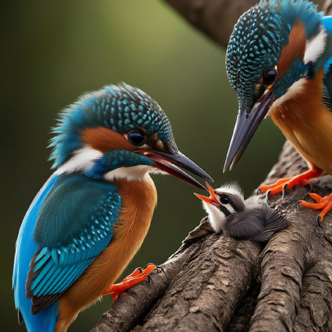 Kingfisher Family Feast