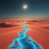 Luminous Desert Path
