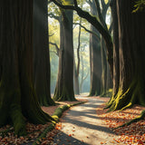 Golden Forest Path