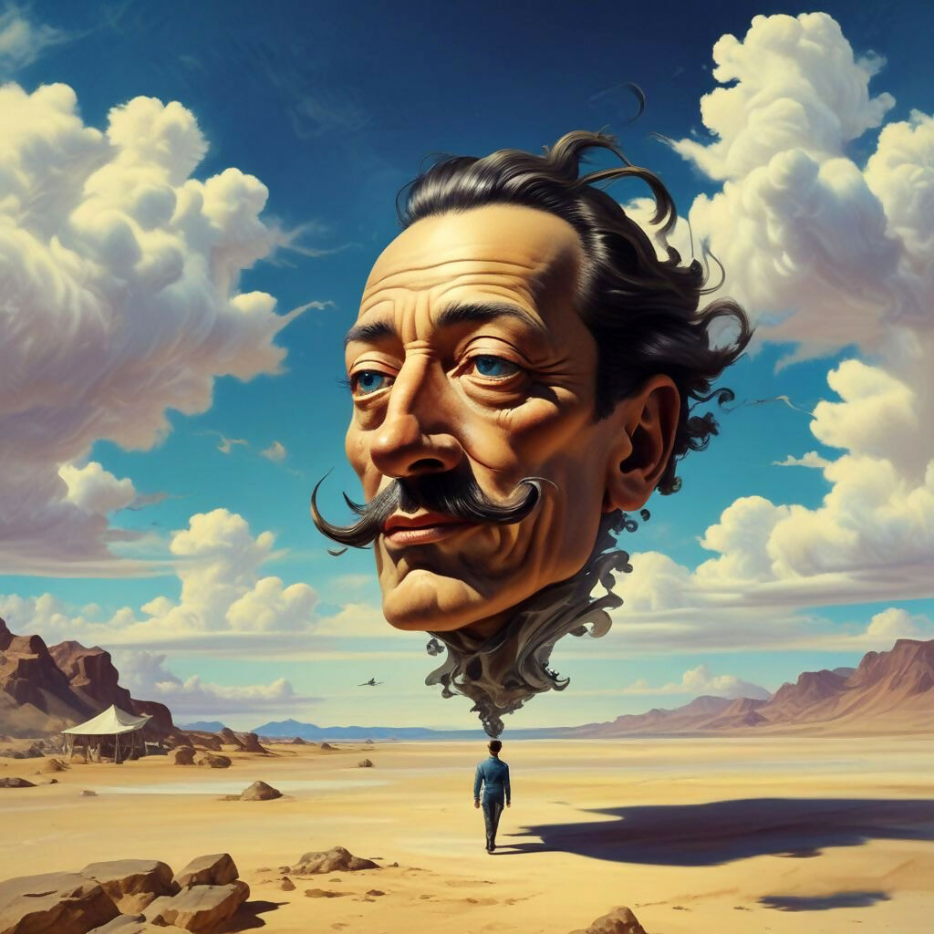 Dali's surrealist portraits #5