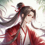 AI wuxia beauty man