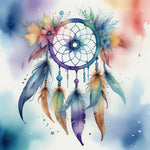 Watercolors dreamcatcher copy