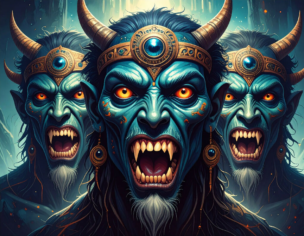 The Three Demon Kings – Mythic Guardians of the Underworld