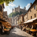 Medieval Village Market