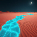 Luminous Desert Path