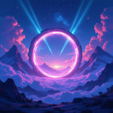 Dreamy Cosmic Night Wallpaper Pack | 4K Fantasy Galaxy Wallpapers | Peaceful Silhouette & Starry Sky Art