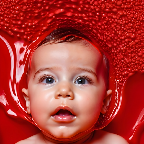 Baby In Red