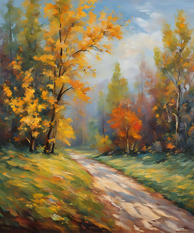 Landscape Oil painting