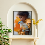 Whispers of Creation #5: Feathered Echoes of Wonder – Surreal AI Art