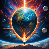 Earth explosion