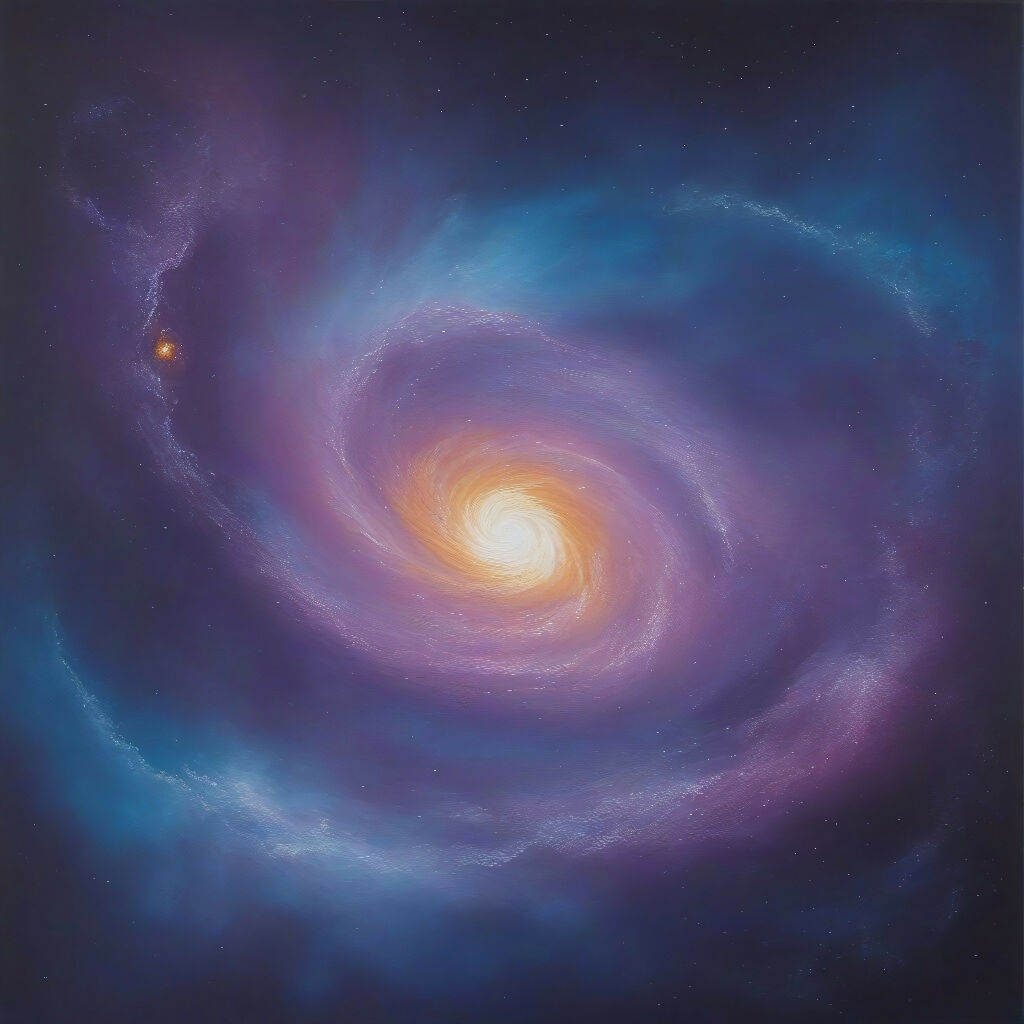 Celestial Serenade: Cosmic Rhapsody – Exclusive Cosmic Abstract Art