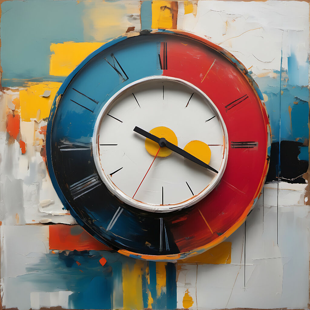 Abstract clock