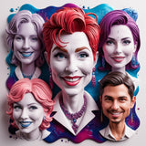 stylized embossed impestpo illustration