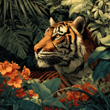 Art by LumenForge 4 – Majestic Tiger in Jungle