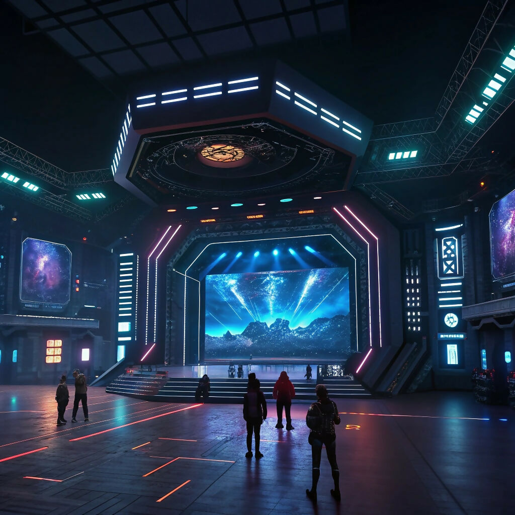 The Cyber Coliseum | Exclusive Futurism, Cosmic Spectacle & Tec...