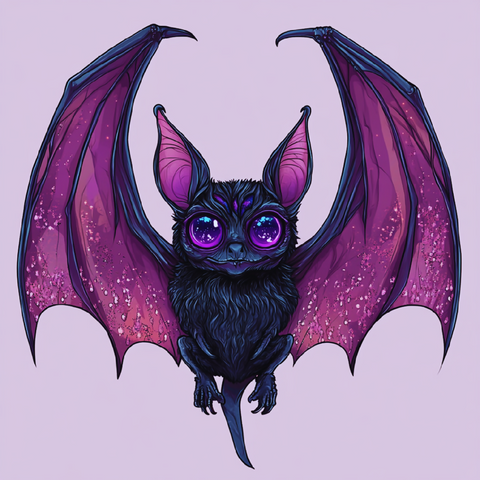 bat peculiar void print