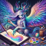 Enchanting and imaginative scenes with mythical creatures