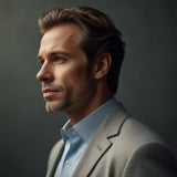 Leonardo_Lightning_XL_Portrait_of_a_confident_man_with_a_sleek_1