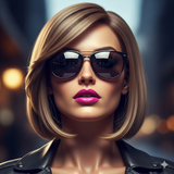 Femme Fatale – Charisme et Éclat Capturés par IA