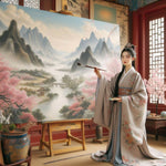 AI chinese art work