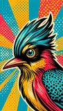Vibrant Bird Pop