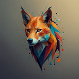 Leonardo_Lightning_XL_A_stylized_animal_blending_geometric_sha_1