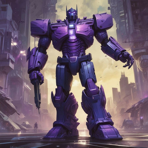 Purple Optimus prime edition