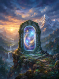 The Celestial Gate — Fantasy Landscape
