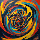 Abstract painting for the soul