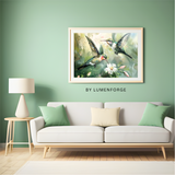 Art by LumenForge – Emerald Hummingbirds Symphony