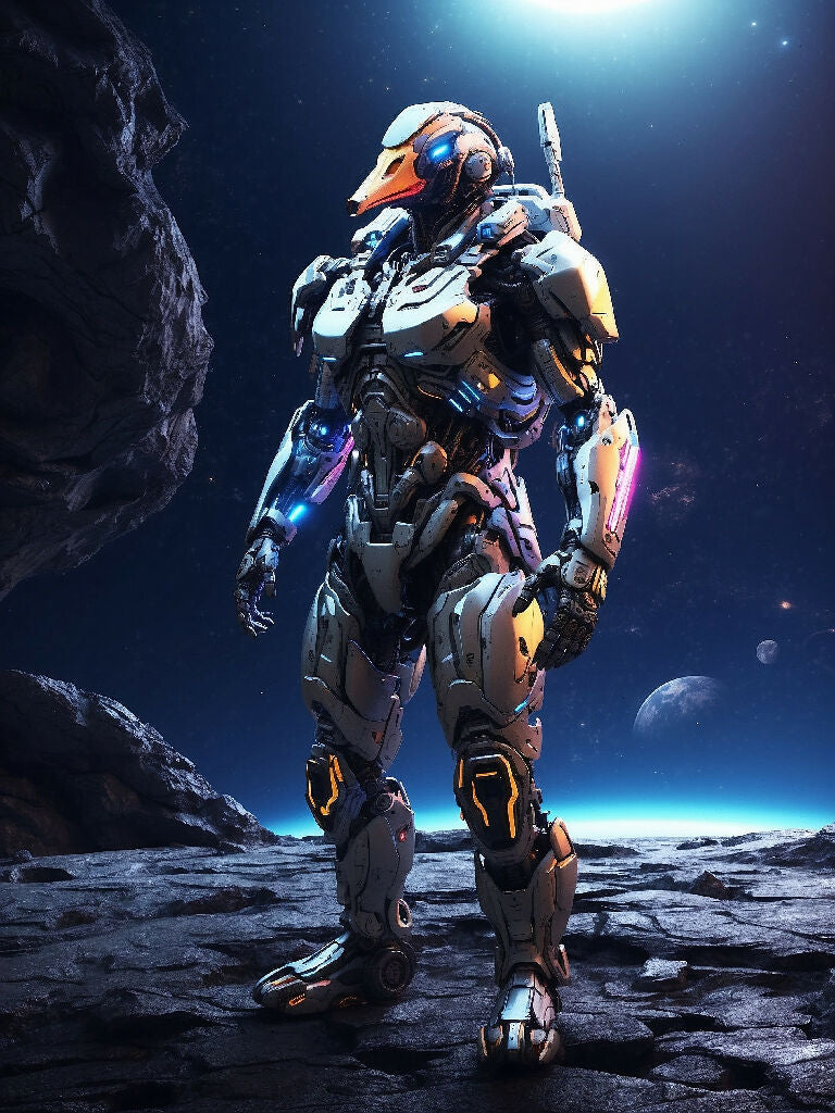 Cyborg Goose Goose in cyborg body #4