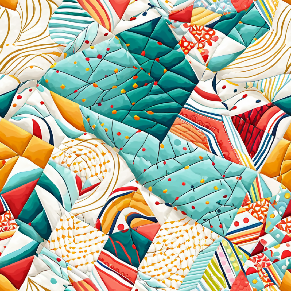 Quilted Pattern Design Traditional quilt Modern quilt Baby quilt Beginner quilt Advanced q...
