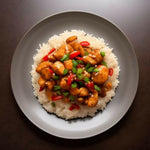 A_Plate_of_Rice_with_Kung_Pao_Chicken_on_Top