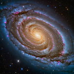 Spiral Galaxy in Space