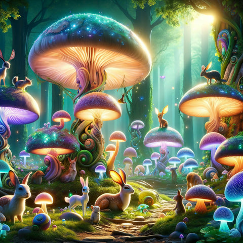 Enchanted Mushroom Grove