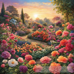 A Beautiful Garden Nature Ai Art